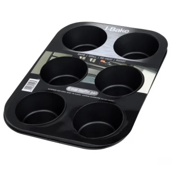 Image of I-Bake Deep Muffin Pan 6 Cup