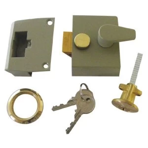 image of Union 1047 Narrow Stile Cylinder Night Latch