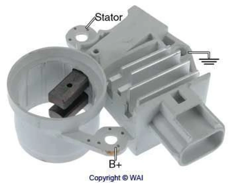 Image of WAI Alternator voltage regulator WAI F602