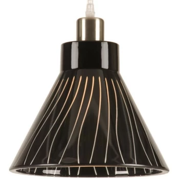 image of Linea Verdace Lighting - Linea Verdace Sino Dome Pendant Ceiling Lights Black