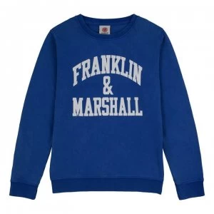 image of Franklin and Marshall Franklin Logo Crew JB21 - Nautical Blue