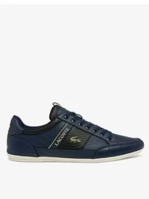 Image of Lacoste Chaymon 0120 1 Cma Trainer, Navy/Black, Size 12, Men