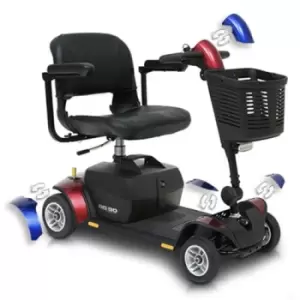 image of Pride Go Go Elite Traveller LX 4 Boot Scooter