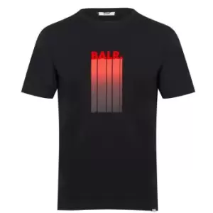 image of BALR Grad Logo T Shirt - Black