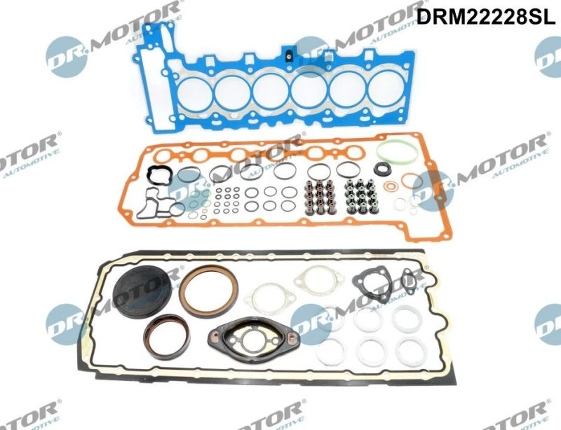 Image of DR.MOTOR AUTOMOTIVE Full Gasket Set, engine DR.MOTOR AUTOMOTIVE DRM22228SL