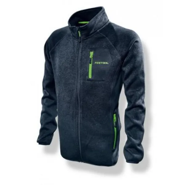 Image of Festool Fan Mens Sweat Shirt Jacket 204014 Colour: Blue
