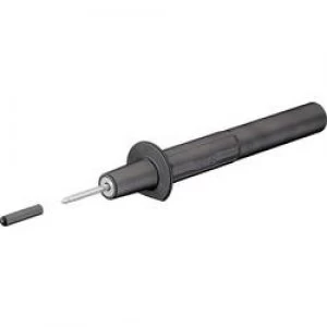 Image of Safety test probe 4mm jack connector CAT II 1000 V Black Staeub