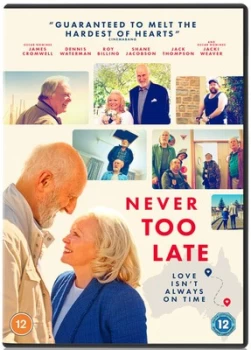 image of Never Too Late - DVD