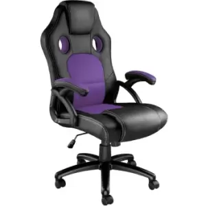 image of TecTake Tyson Office Chair - Purple