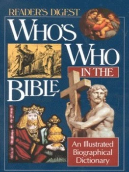 Image of Whos Who in the Bible Hardback