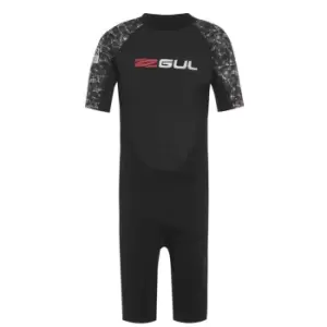 Image of Gul Contour Wetsuit Shortie Junior Boys - Black