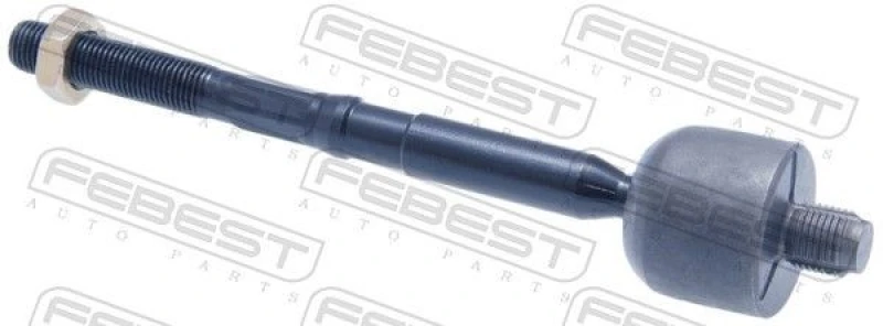 Image of FEBEST 2422-DUST Inner Tie Rod Front Axle, with bellow Inner Tie Rod (51)