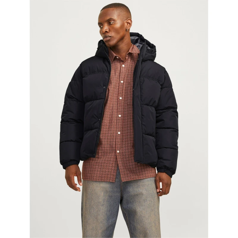 Image of jack & jones Bradley Puffer Jacket Black M