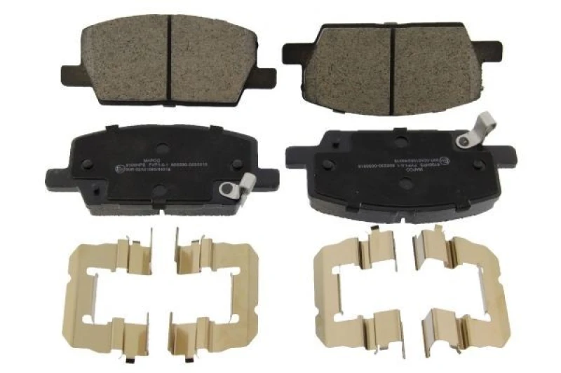 Image of Brake pad set MAPCO 6100HPS