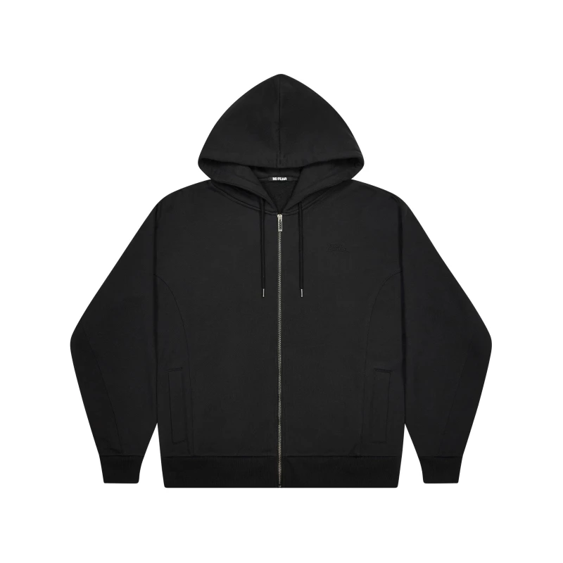 Image of No Fear Mens Sport Zip Up Black male S