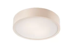 image of Round Cylindrical Ceiling Light White, 2x E27