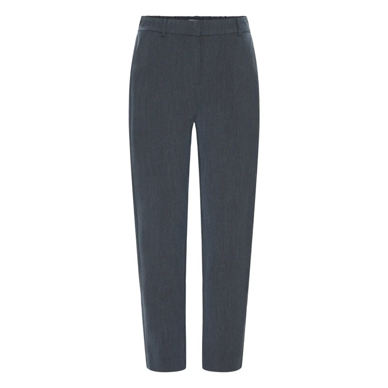 Image of b.Young Womens Trousers b.young Danta Crop Bleu Female 34
