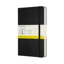 Image of Moleskine Expanded Large Squared Hardcover Notebook : Black