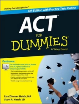 Image of Act for Dummies by Lisa Zimmer Hatch Book