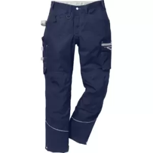 image of Fristads Kansas - 2123 Gen y Mens Navy 38L Trousers - Navy Blue