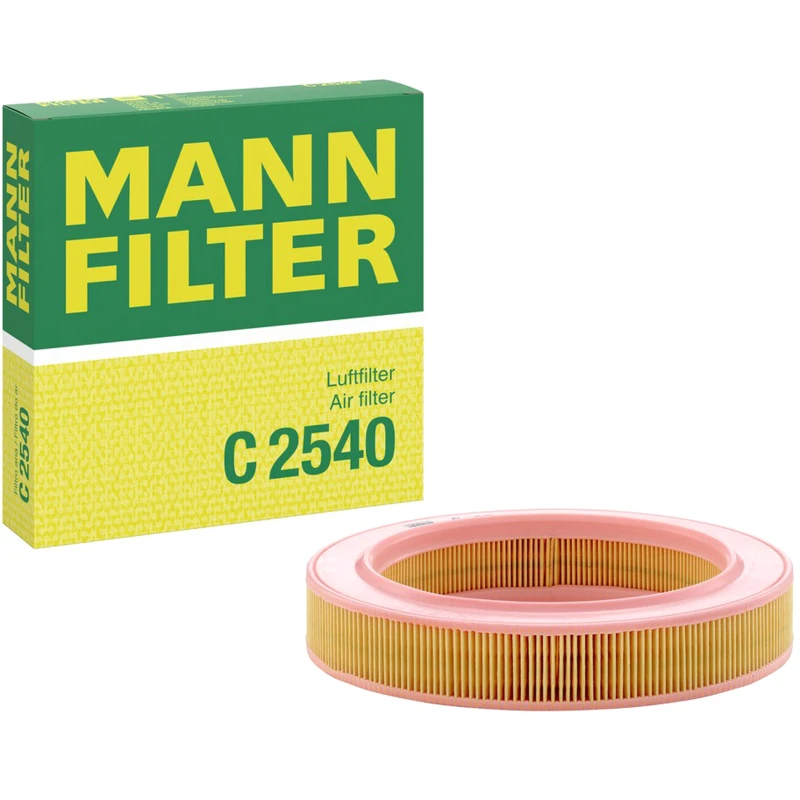 Image of MANN-FILTER C 2540 Air filter Filter Insert Air Filter (8)
