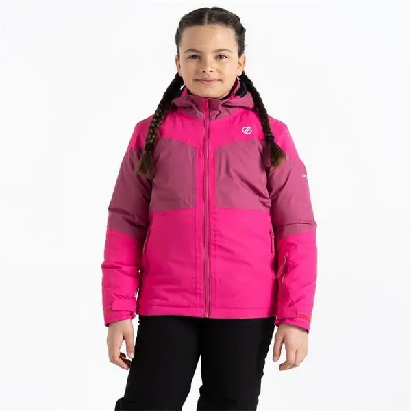 image of Dare 2b Slush Jacket - Pure Pink/Pink Hydrangea C11-C12yrs