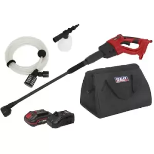 image of CP20VPWKIT1 Cordless Pressure Washer 20V SV20 Series 2Ah - Sealey