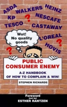 Image of Public Consumer Enemy by Stephen Richards Paperback