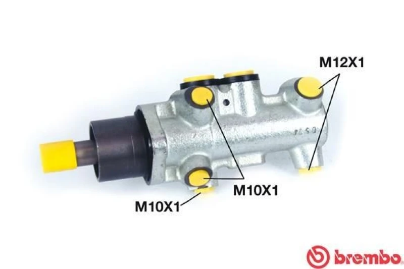 Image of BREMBO Brake master cylinder BREMBO M 68 009