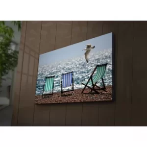 Image of 4570?ACT-75 Multicolor Decorative LED Lighted Canvas Painting