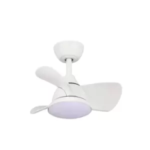 Image of Blues 3 Blade LED Ceiling Fan DC 24W 1600lm 3CCT