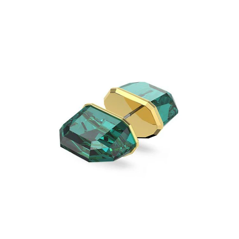 Image of Swarovski Lucent stud earring, Pink, Rose gold-tone plated - Green Green One Size