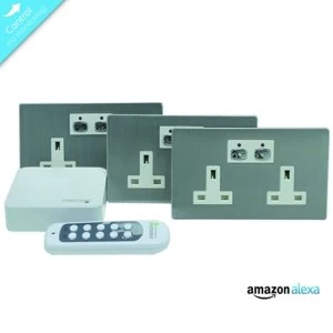 Image of Energenie Mi|Home Smart Steel Socket Bundle