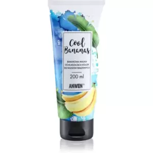 image of Anwen Cool Bananas Colour Cooling Hair Mask for Brown Hair