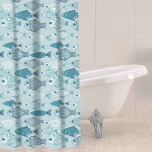 Sabichi Baby Fish PEVA Shower Curtain