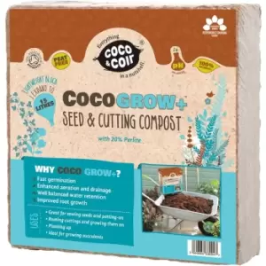 Image of Coco & Coir Grow Plus Seed and Cuttting Compost with Perlite 15L