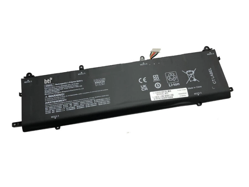 Image of BTI BN06072XL compatible 73Wh 6-cell battery for HP Spectre X360 15-EB