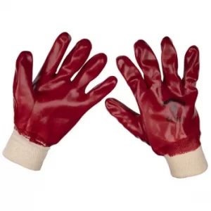 Image of Worksafe 9106XL/B120 General Purpose PVC Gloves Knitted Wrist (XL)...