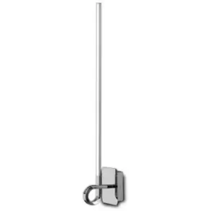 Image of Built-in LED wall lamp Cinto Chrome polished 1 bulb 83cm