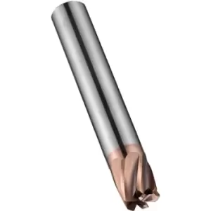 Image of S536 10.00X2.00MM Carbide 4 Flute Extra Short End Mill - TiSiN Coated