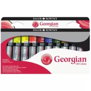Image of Daler-Rowney Georgian Oil Introduction Set 22ml Set of 10