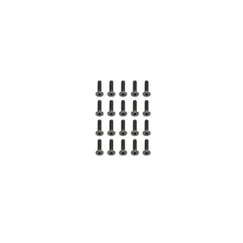 Image of Team Associated M3 X 12 Flat Head Hex Screws (Pack of 10)
