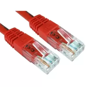 Image of Cables Direct 0.25m CAT6 Patch Cable (Red)