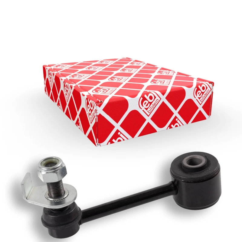 Image of FEBI BILSTEIN 48149 Anti-roll bar link Rear Axle Right Steel Link Stabiliser (3229)