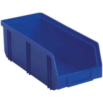 image of Sealey Plastic Storage Bin Deep 103 x 240 x 83mm Blue Pack of 28