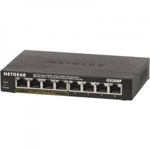 Image of Netgear GS308P Network switch 8 ports 1 Gbps PoE