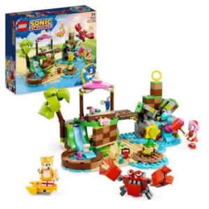 image of Lego 76992 Sonic The Hedgehog Amy's Animal Rescue Island Set