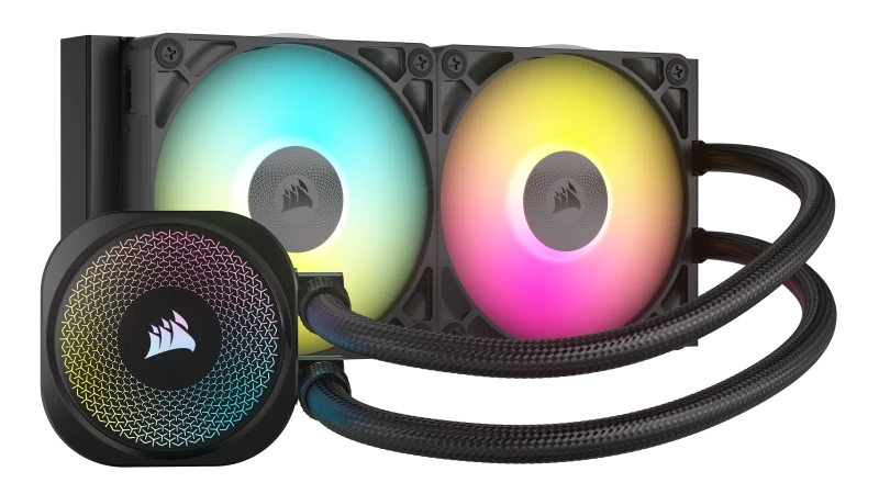 Image of Corsair iCUE LINK TITAN 240 RX 240mm RGB Liquid CPU Cooler Black - CW-9061016-WW