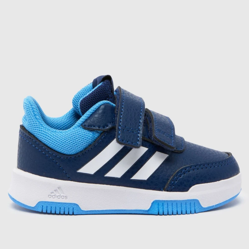 Image of adidas navy & white tensaur sport 2.0 Boys Toddler trainers Navy & White UK 3 (EU 19)