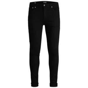 image of Jack and Jones Skinny Jeans Mens - Black 014